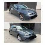 Seat Ibiza 2007 1.4 85KM 5-drzwiowy szary – 155 tys