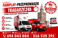 PRZEPROWADZKI • TRANSPORT • WNOSZENIE MEBLI • TRAGARZE WARSZAWA ⭐⭐⭐⭐⭐