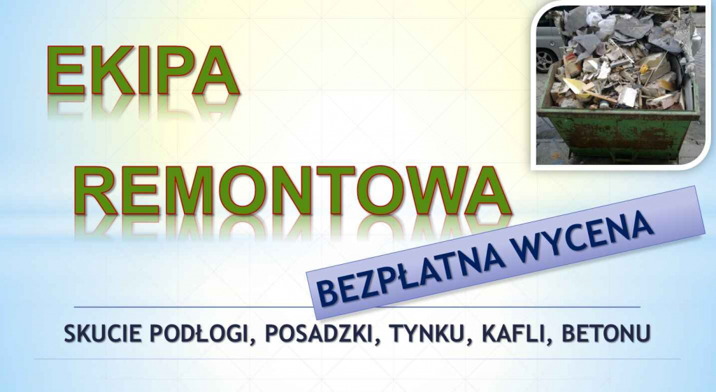 Remont Wrocław, t504746203 Kucie kafli, demontaż, skuwanie, łazienki, Psie Pole - zdjęcie 11