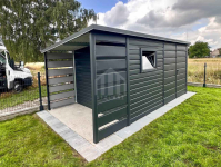 Schowek - domek 3,5x2m - wiata 1m - Brama dwuskrzydłowa - okno SO149 Płock - zdjęcie 2