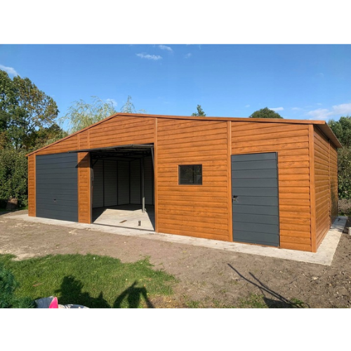 Garaż blaszany 12x6 - Brama 2.50 Gorlice - zdjęcie 1