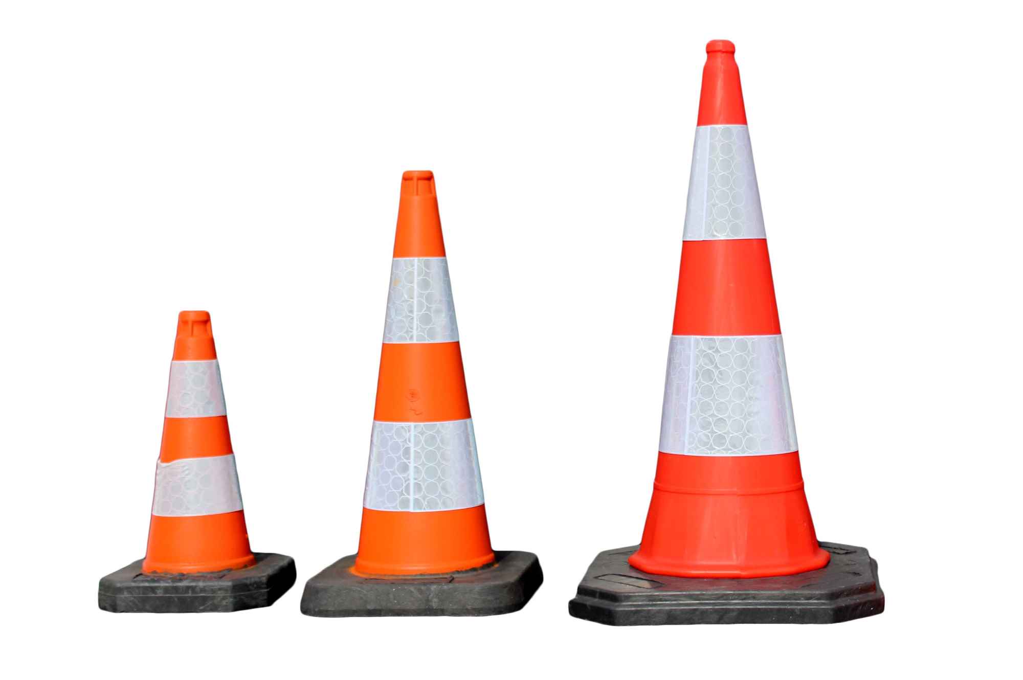 Pachołek drogowy twardy 0,50m Zamość - zdjęcie 2