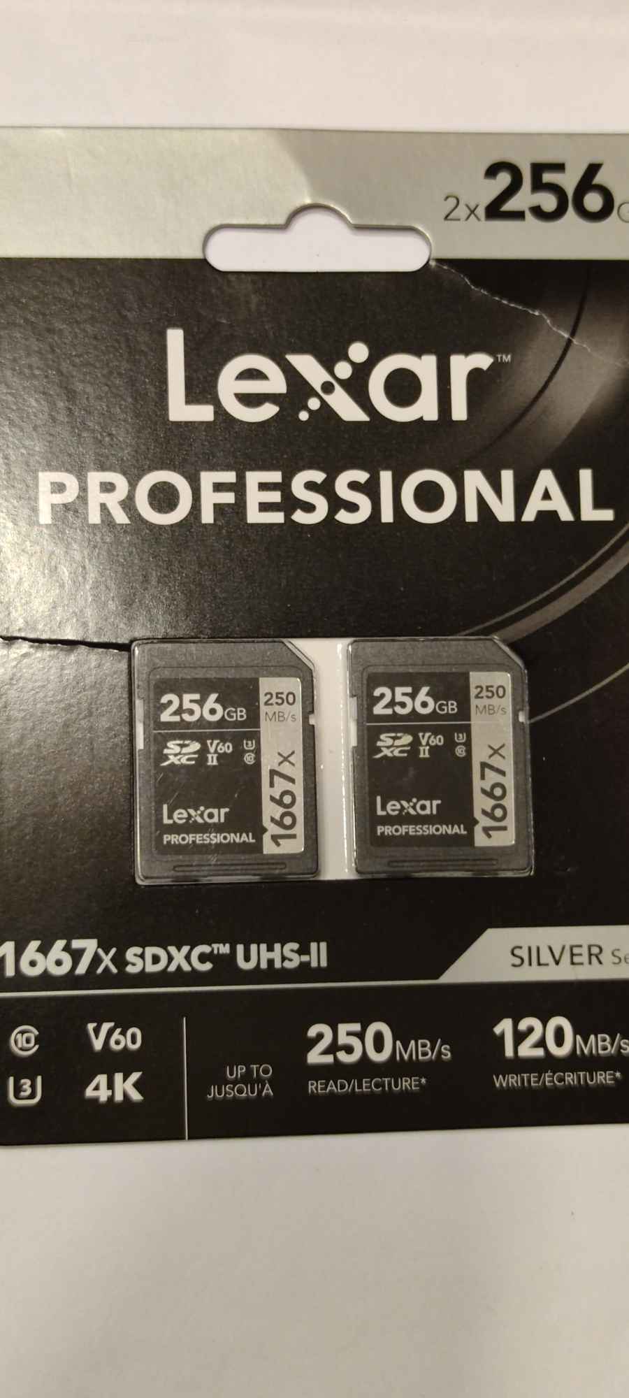 Lexar Professional 2-pak 2x256 GB 250/120 MB/s 4K Bemowo - zdjęcie 4