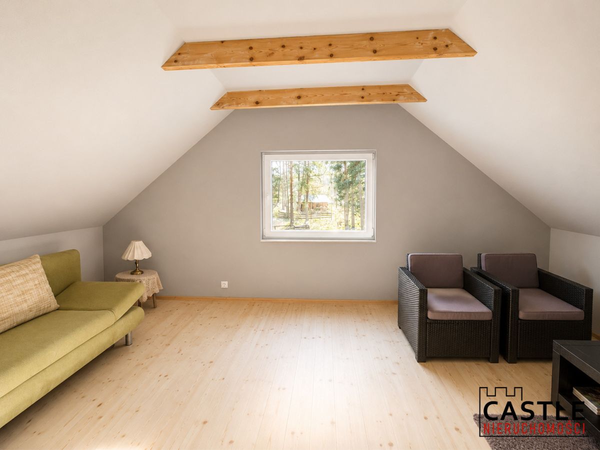 Dom przy lesie | 1221 m² działki | 2 domki Borkowo - zdjęcie 5