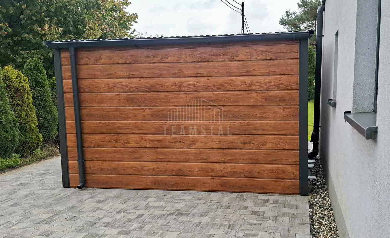 Schowek domek ogrodowy 3x3m brama okno drewnopodobny dach rynny TS1213 Lidzbark Warmiński - zdjęcie 2