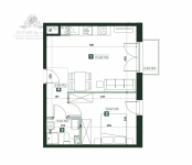 Mieszkanie 2pok. o pow 42,35m2 z balkonem/ Żerniki Wrocław - zdjęcie 3