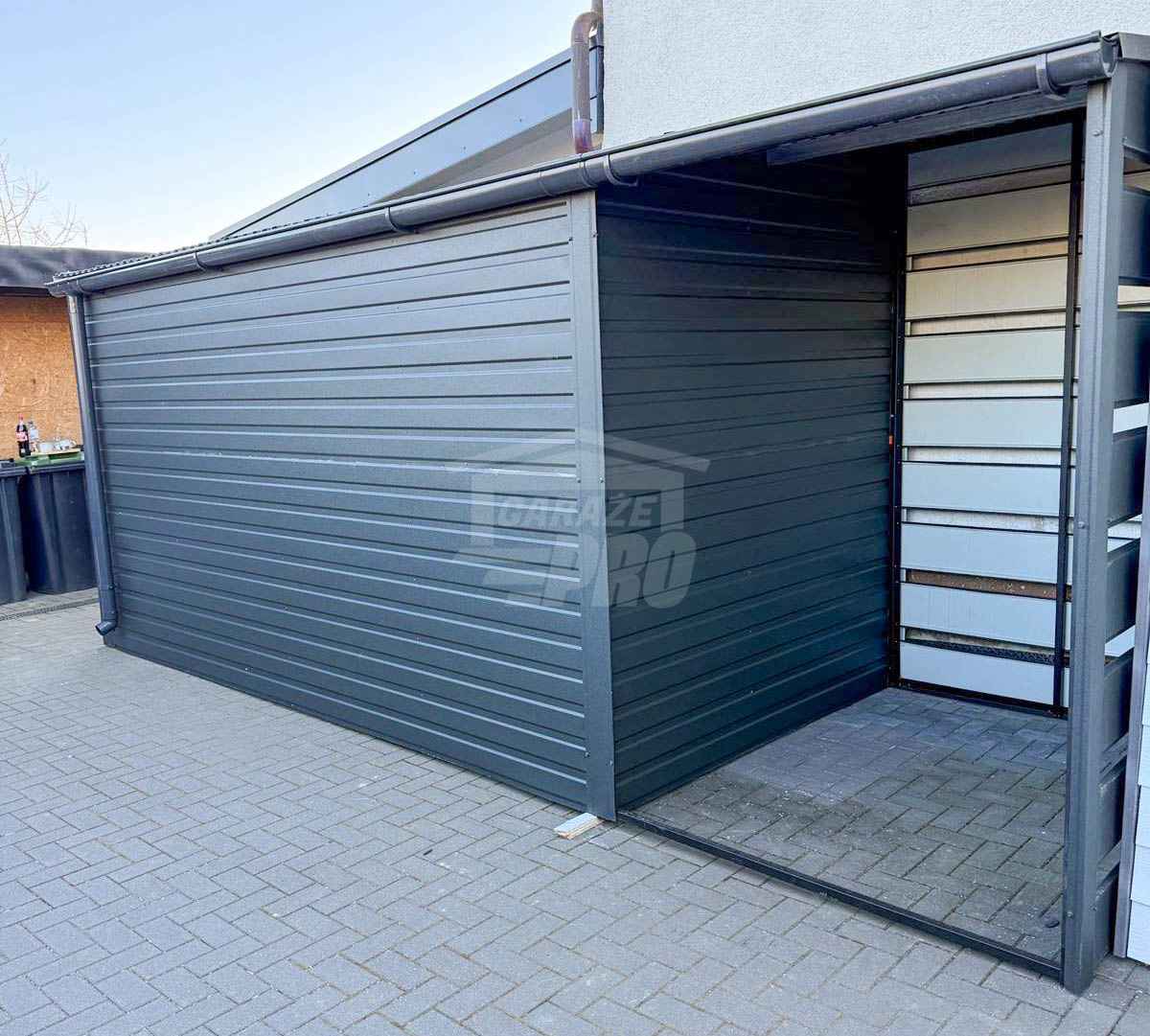 Schowek - domek ogrodowy 2x4 m - drzwi  dach rynna GP730 Nowy Dwór Mazowiecki - zdjęcie 2