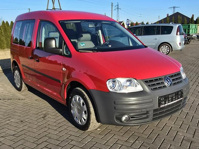 Volkswagen Caddy 1,4benz 5 Osób.klimatyzacja.El.szyby.kredyt.OKAZJA Kutno - zdjęcie 1