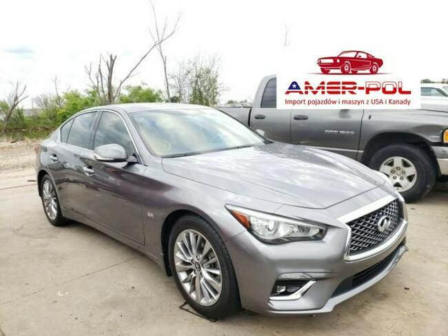 Infiniti Q50 2019, 3.0L, od ubezpieczalni Warszawa - zdjęcie 1
