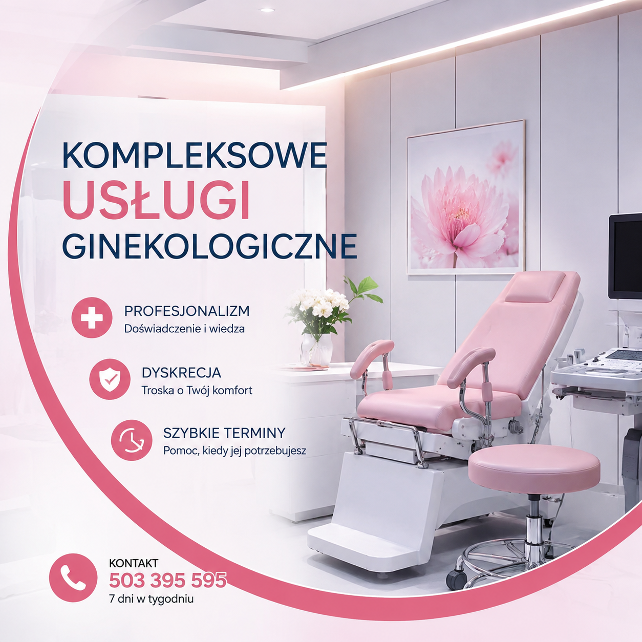 Ginekolog Gdańsk Pewna pomoc 24h szybkie terminy Gdańsk - zdjęcie 1