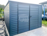 Schowek - Domek Ogrodowy 3x3,5m Brama Dwuskrzydłowa  Dach Spad  GP483 Chełm - zdjęcie 3