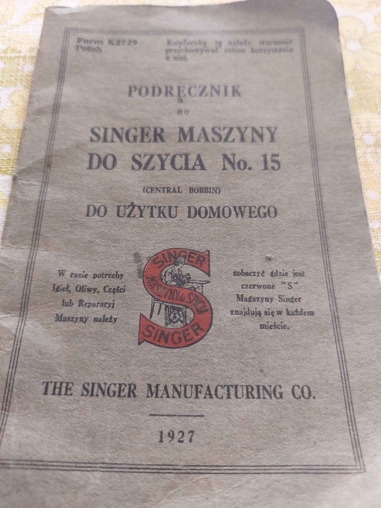 Maszyna do szycia SINGER z 1927 r Pruszków - zdjęcie 5
