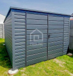 Schowek Domek Ogrodowy 3x4,5m Brama dwuskrzydłowa spad w tył PLG153 Ruda Śląska - zdjęcie 2