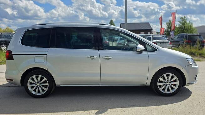 Volkswagen Sharan Highline  Duża Navi  ledy  bixenon zarejestrowany Lębork - zdjęcie 6