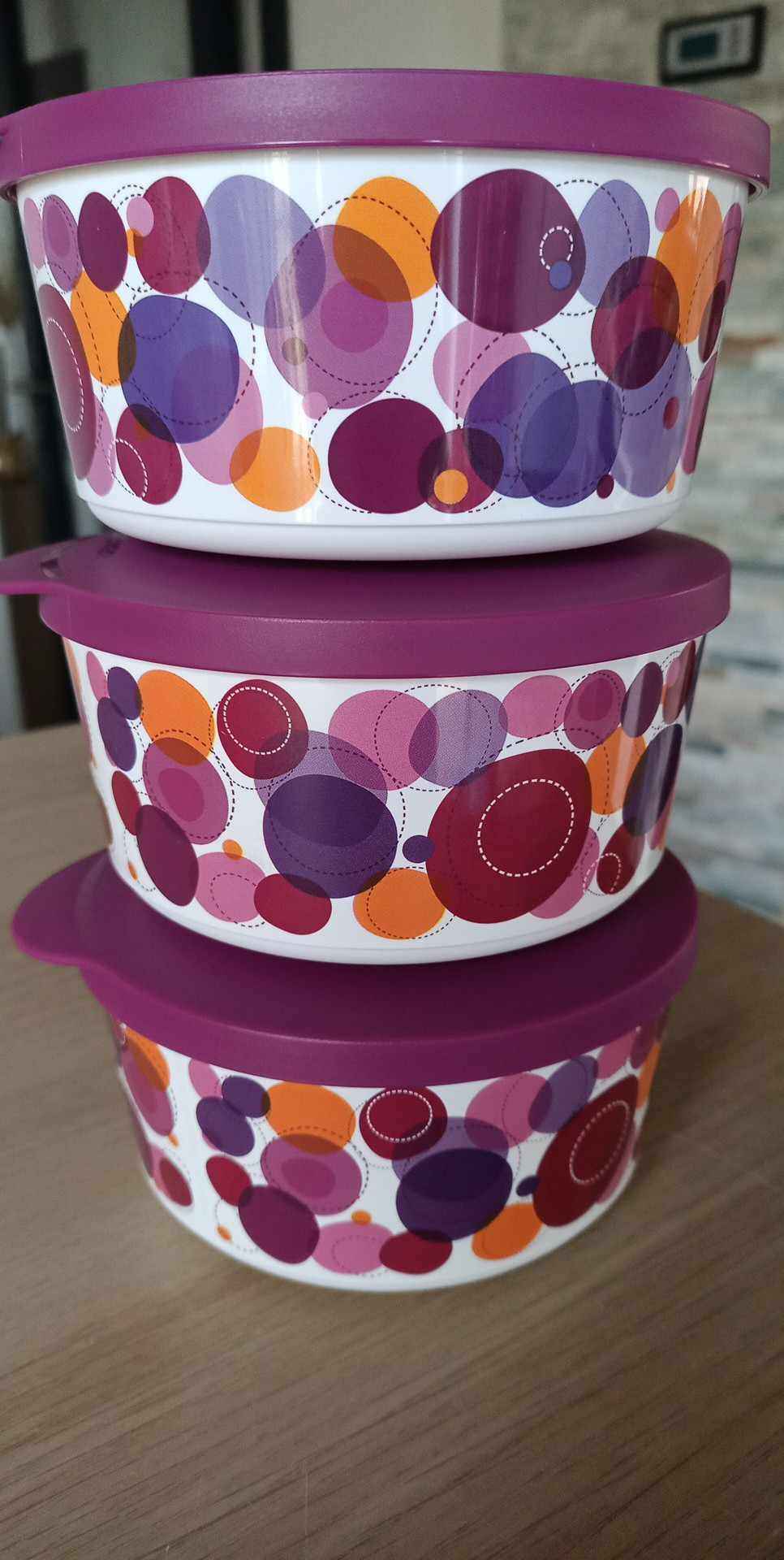 3szt Tupperware ILUMINA pojemnik miska 550mil  - NOWE Śródmieście - zdjęcie 1