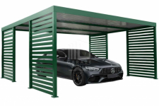 CarPort PREMIUM - wiata samochodowa 5x5  dodatkowa zabudowa ID1176