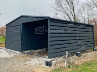 Garaż blaszany 3x6m wiata 3m Brama drzwi Dach  blachodachówka ST170 Ostróda - zdjęcie 4