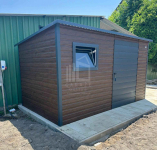 Schowek - domek ogrodowy 3x2m - drzwi okno drewnopodobny dach ID1052 Szczecinek - zdjęcie 2