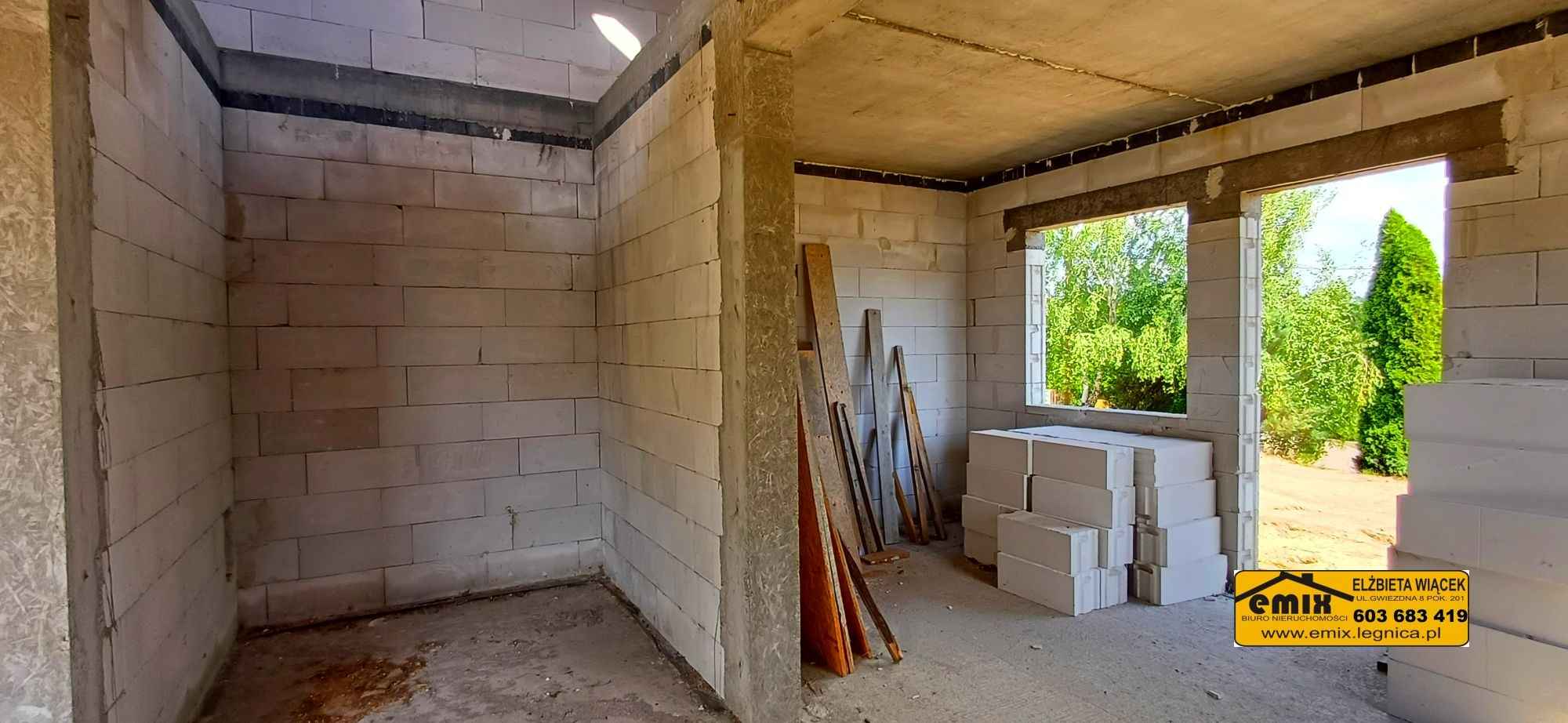 Rozpoczęta budowa bliźniaka - możliwość dalszego budowania - Złotoryja Złotoryja - zdjęcie 9