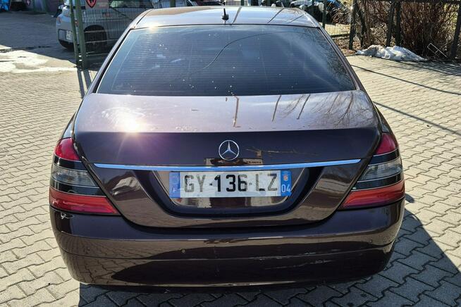 Mercedes S 350 3.5 272KM Biała skóra brązowy metalik Świętoszówka - zdjęcie 8