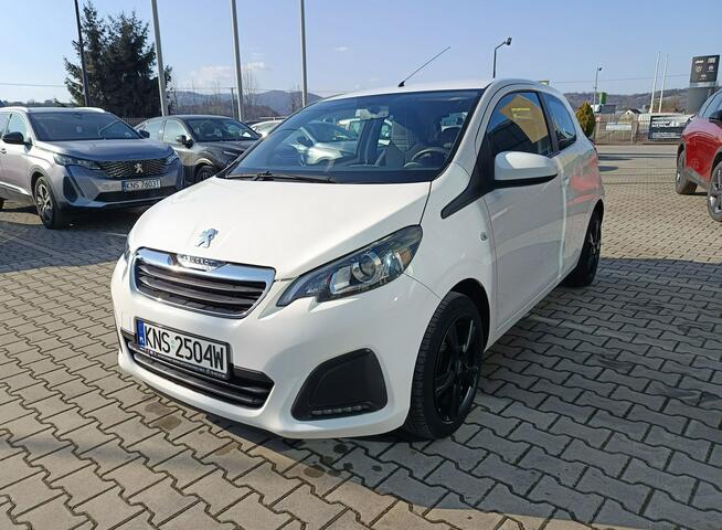 Peugeot 108 1.0 VTI 69KM, serwisowany ASO, faktura vat-marża Nowy Sącz - zdjęcie 1