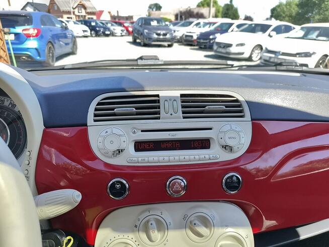 Fiat 500 1.25 Benzyna 70 KM Przebieg-128 076 km Serwisowany Twardów - zdjęcie 11