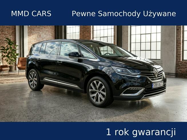 Renault Espace Rok Gwarancji książka serwisowa zadbany bogata wersja Kraków - zdjęcie 1