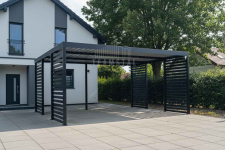 CarPort PREMIUM - wiata samochodowa 6x5,5  dodatkowa zabudowa TS1249 Konin - zdjęcie 3