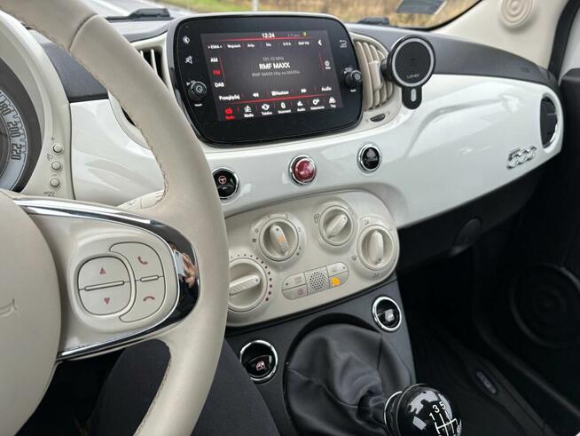 Fiat 500 1.0 Lounge 70KM Hybrid - Niski przebieg, serwisowan Szewce - zdjęcie 1
