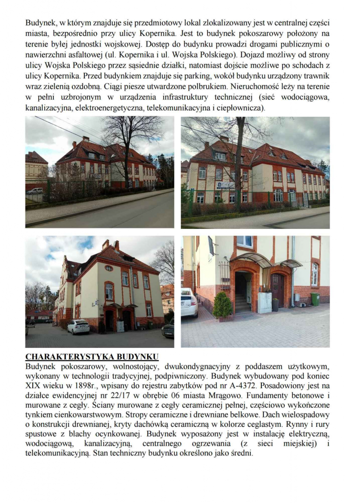 Syndyk sprzeda lokal Mragowo ul. Kopernika 2A/22 Mrągowo - zdjęcie 2