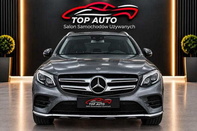 Mercedes-Benz GLC 350e 4-MATIC AMG PLUG IN 9G Panorama Hak BLIS Warszawa - zdjęcie 4
