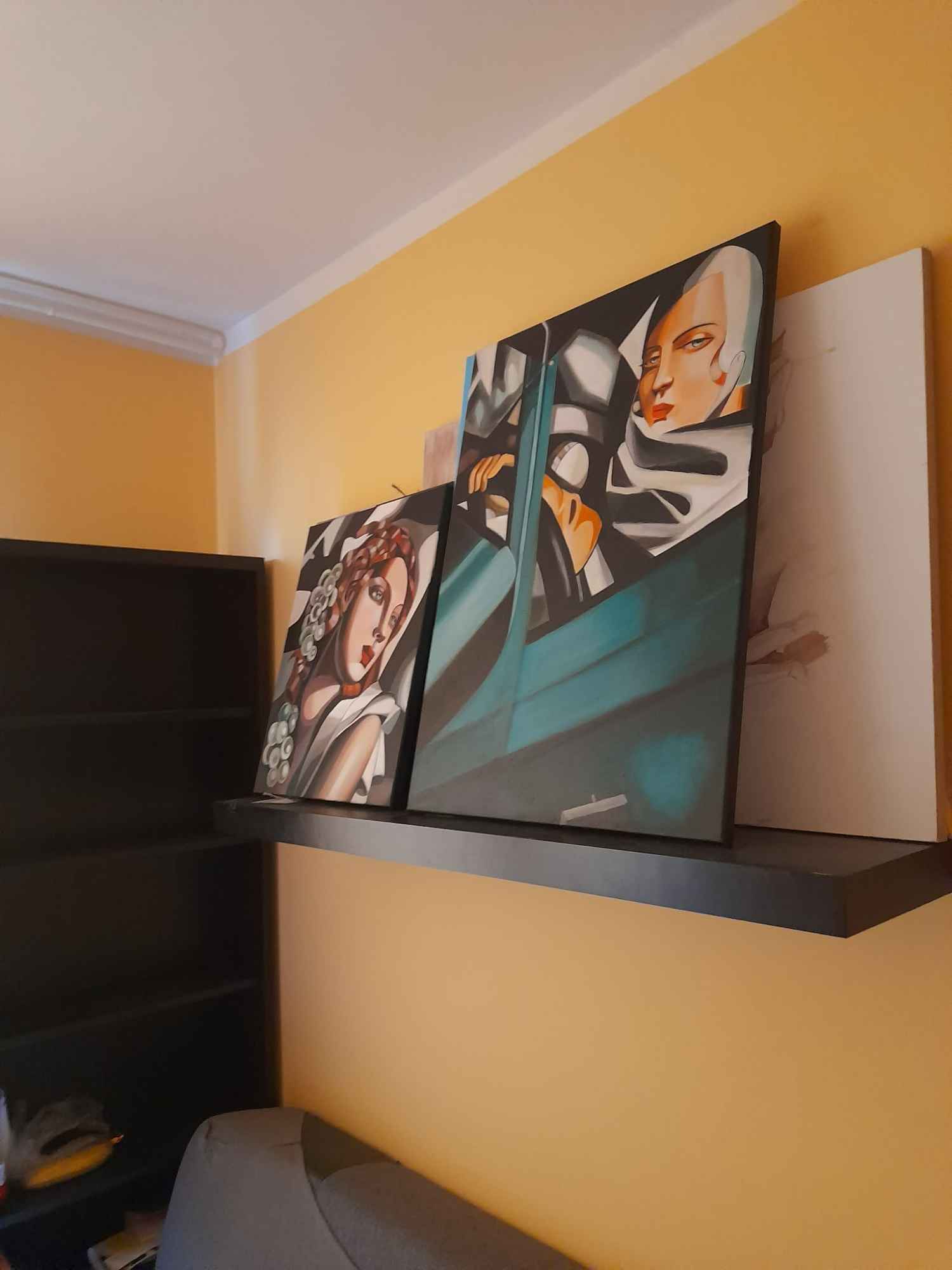 Sprzedam obraz Kobieta w zielonym Bugatti Praga-Północ - zdjęcie 2