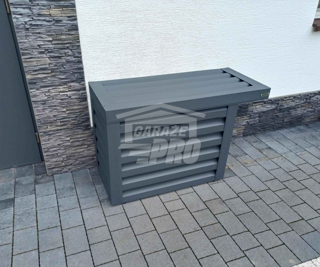 Osłona klimatyzatora - 80x40x70 cm antracyt - niepełna zabudowa GP297 Gdynia - zdjęcie 8