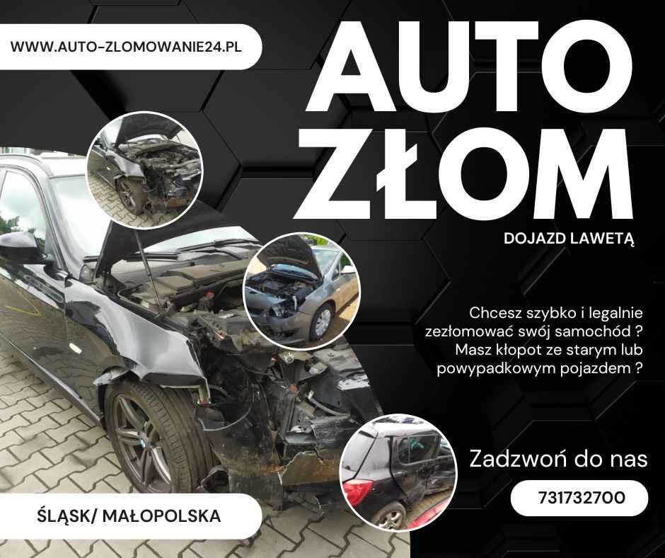 Auto Złom - Złomowanie aut Śląsk /Małopolska Chrzanów - zdjęcie 1