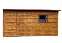 Domek Ogrodowy - Schowek Blaszak Garaż 6x3 drzwi okno Spad w tył TS145 Zielona Góra - zdjęcie 1