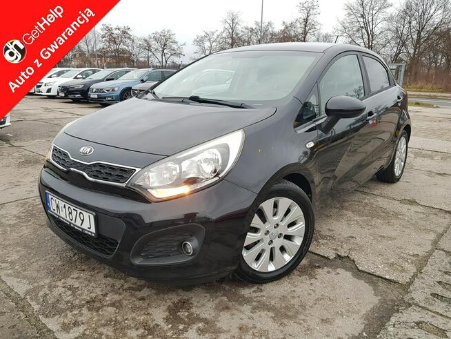 Kia Rio 1,4 Benzyna Klimatronik 6 biegów Zarejestrowany Gwarancja Włocławek - zdjęcie 1