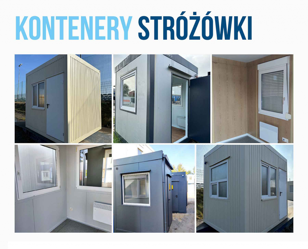 Kontenery stróżówki Gdańsk - zdjęcie 1