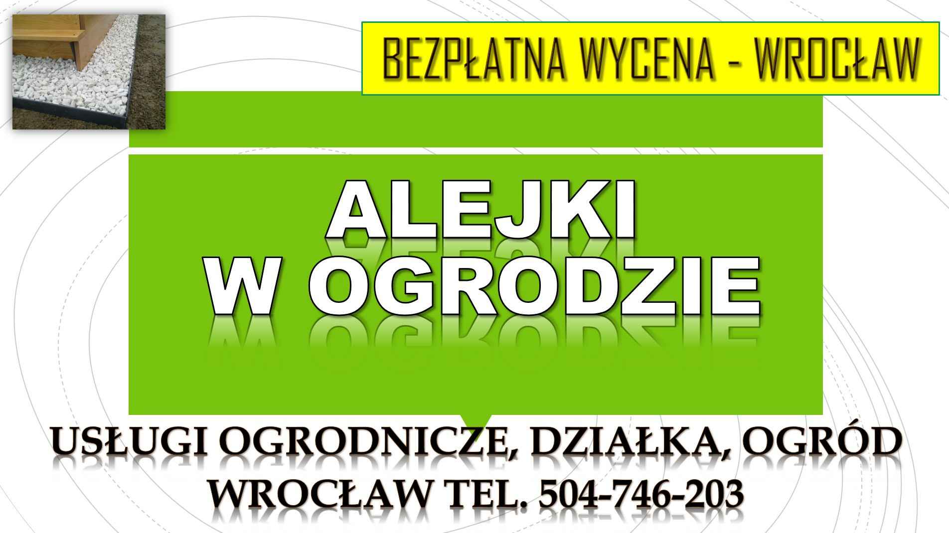Alejki, tel. 504-746-203, Wrocław, palisady, płotek, obrzeże ogrodowe, Psie Pole - zdjęcie 4