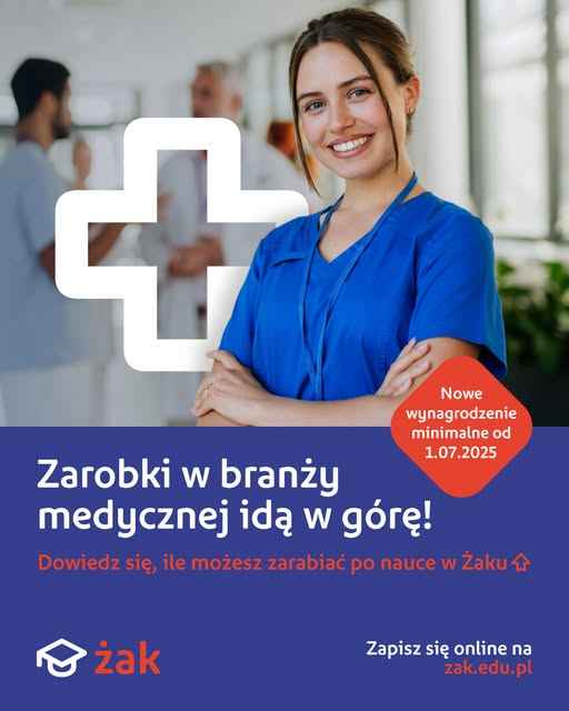 Zacznij pracę w branży medycznej - rekrutacja w szkole Żak Legnica - zdjęcie 1