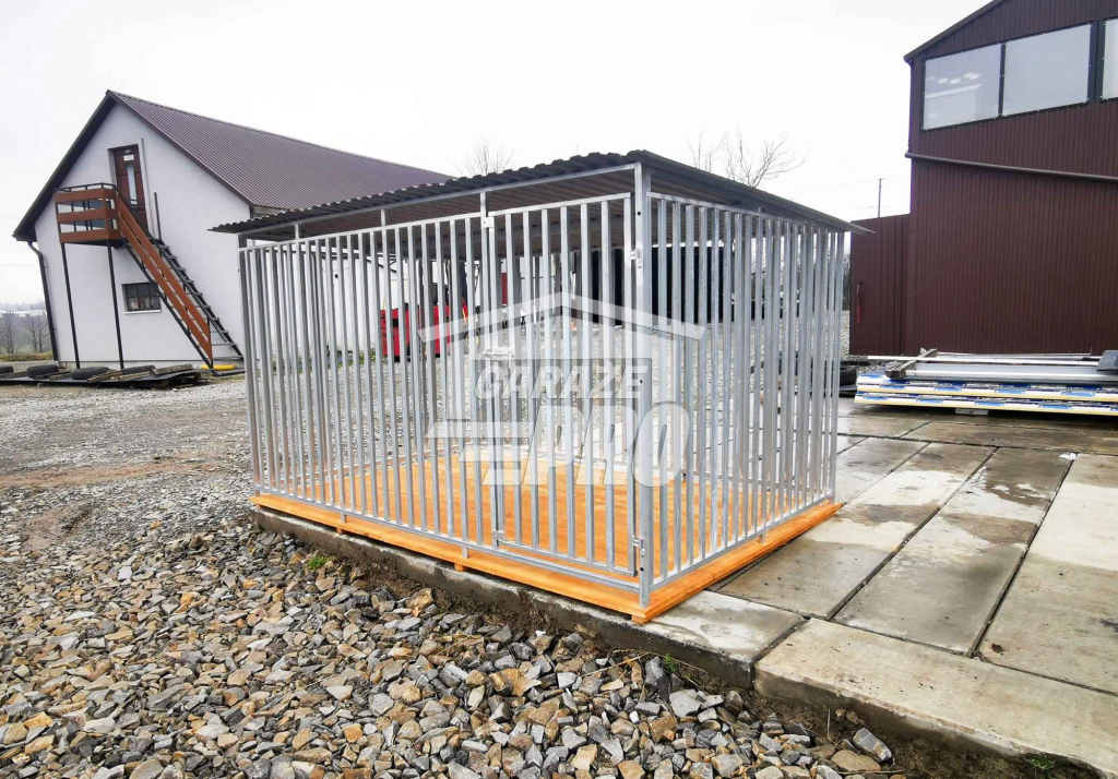 Kojec dla Psa 3x2m Profil zamknięty Podłoga drewniana GP267 Kłodzko - zdjęcie 2