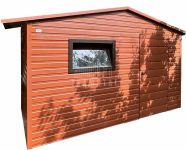 Schowek - domek ogrodowy 3,2x2 - drzwi  okno  dach rynna TS1126