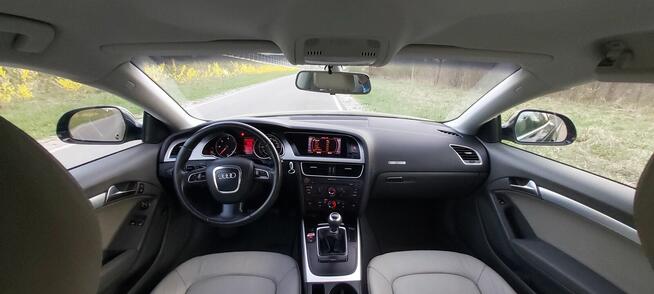 Audi A5 coupe 2,0TDI 170KM 2009r 164000 km Europa skóra Skarżysko-Kamienna - zdjęcie 7