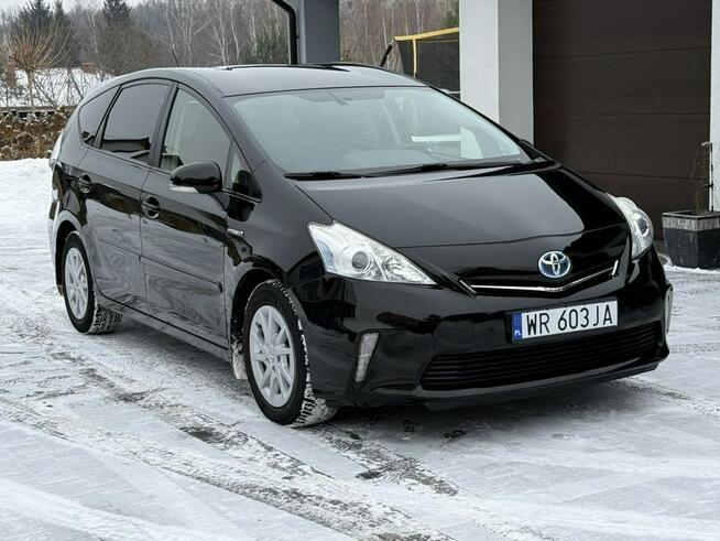Toyota Prius+ 1,8HSD 140KM Skóra Zadbane Auto Radom - zdjęcie 11