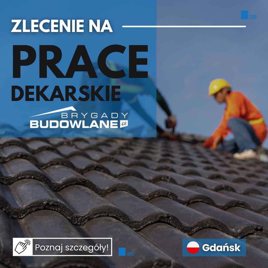 Prace dekarskie od zaraz - Gdańsk Gdańsk - zdjęcie 1