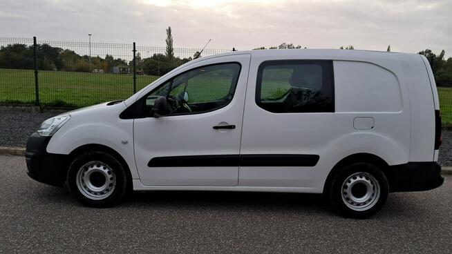 Peugeot Partner Long Tempomat 1.6HDi 2017r Klima Hak Czujniki Ekran Pabianice - zdjęcie 9