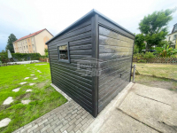 Schowek Garaż blaszany 3x3,5m Brama uchylna drzwi okno rynny GP486 Przasnysz - zdjęcie 5