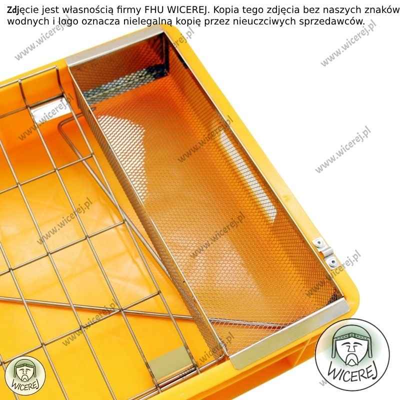 Duża Wanienka do odsklepiania ramek z nierdzewnym koszem na odsklepiny Jaśliska - zdjęcie 3