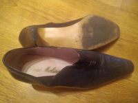 Brązowe botki skórzane, srebrne nowe półbuty K WIDE FIT. 41 Świecie - zdjęcie 7