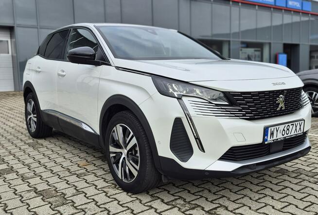 3008 Hybrid 136KM e-DCS6 / Polska / 9748km / Biały perłowy Studzienice - zdjęcie 3