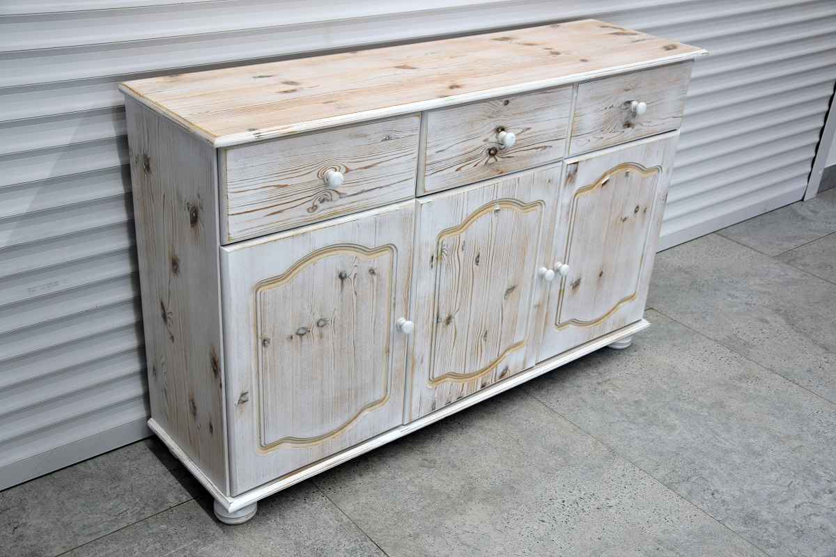 komoda z drewna sosnowego - jak nowa Olsztyn - zdjęcie 2